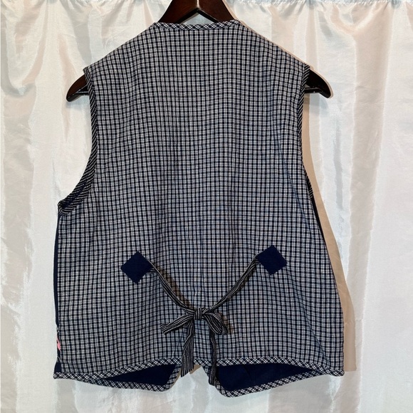 Vintage Napa Valley Safari Animal Vest Size M Embroidered Giraffe Zebra Tiger - Picture 2 of 6